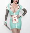 Nurse Sexy Latex Dress